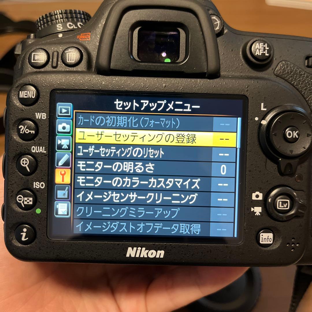 Nikon D7200 レンズ、デシケータ、アクセサリー付