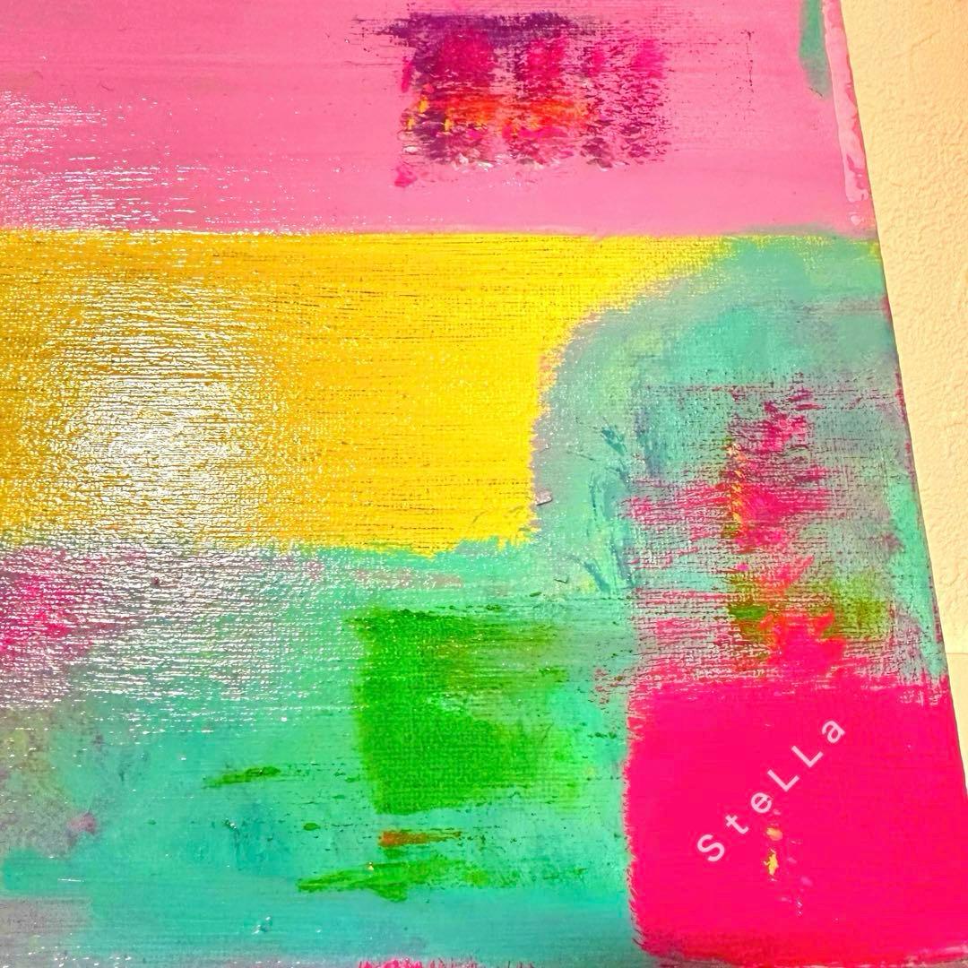 店舗　オフィス　パステル　現代アート　北欧アート　おしゃれ雑貨　カラフル　絵