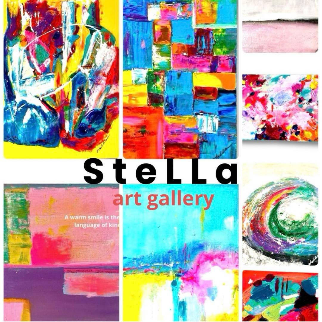 店舗　オフィス　パステル　現代アート　北欧アート　おしゃれ雑貨　カラフル　絵