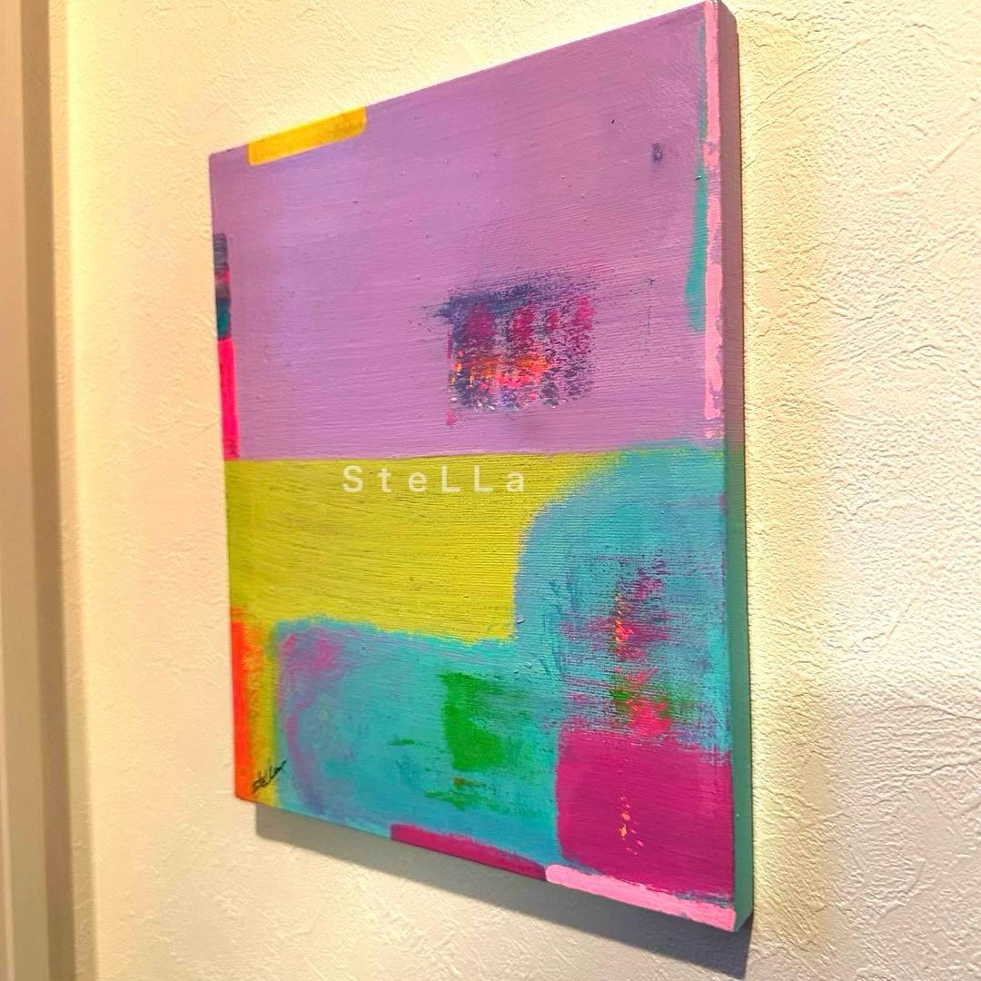 店舗　オフィス　パステル　現代アート　北欧アート　おしゃれ雑貨　カラフル　絵