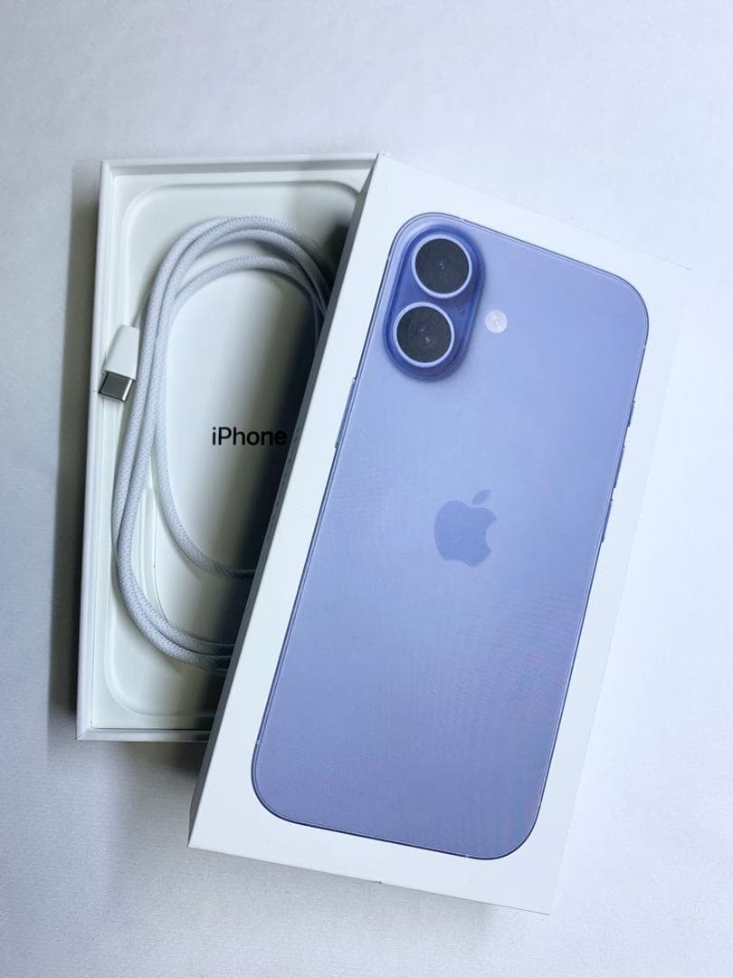 iPhone17 512GB ミストブルー 美品 バッテリー100% 付属品完備