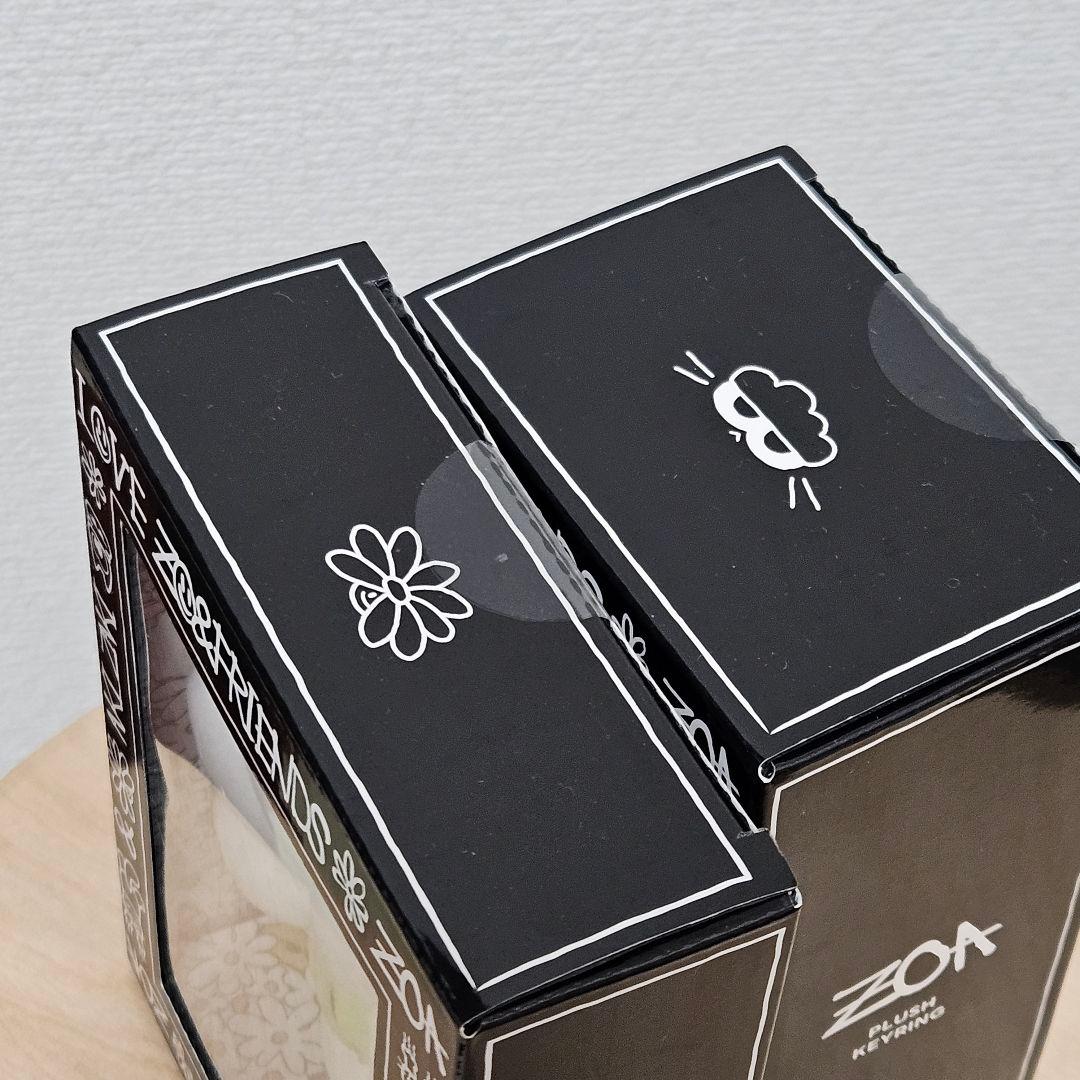 ZO&FRIENDS ポップアップ ZOA ぬいぐるみキーリング ジヨン