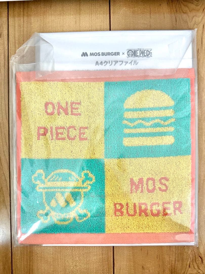 【新品】ワンピース モスバーガー コラボセット※ワンピースカード付き
