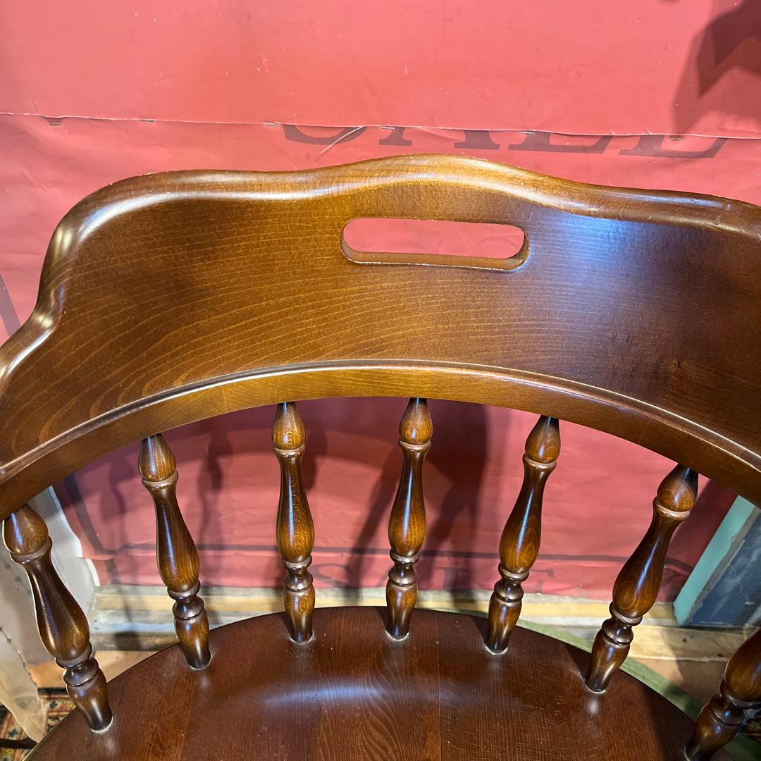 キツツキマーク　ヴィンテージ キャプテン　アームチェア