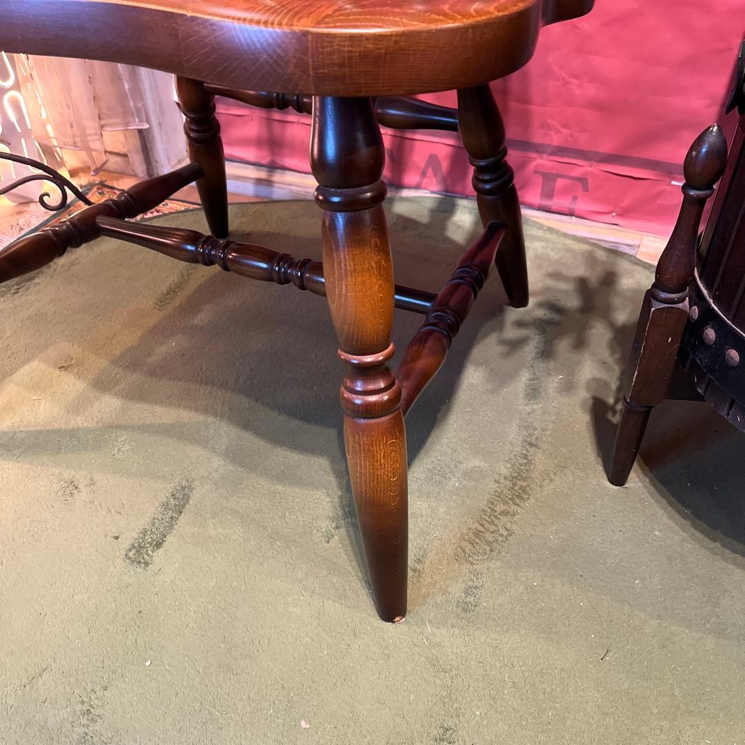 キツツキマーク　ヴィンテージ キャプテン　アームチェア