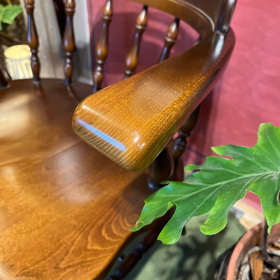 キツツキマーク　ヴィンテージ キャプテン　アームチェア