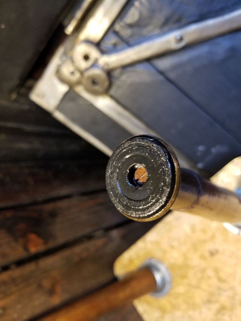 昭和　レトロ　中央パネル社　木製　アルミフレーム　ウッド　スモール　テーブル