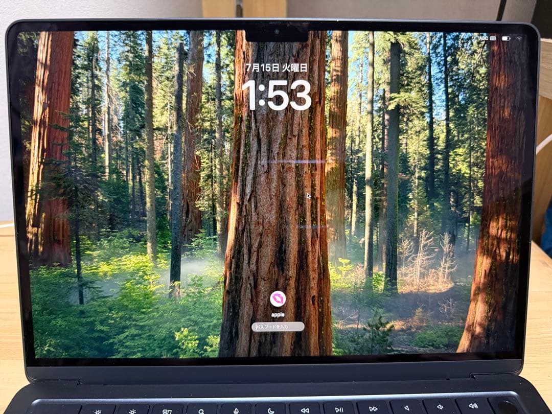 Z*n様 MacBookAirM3 SSD 512GB RAM 8GB 8/10