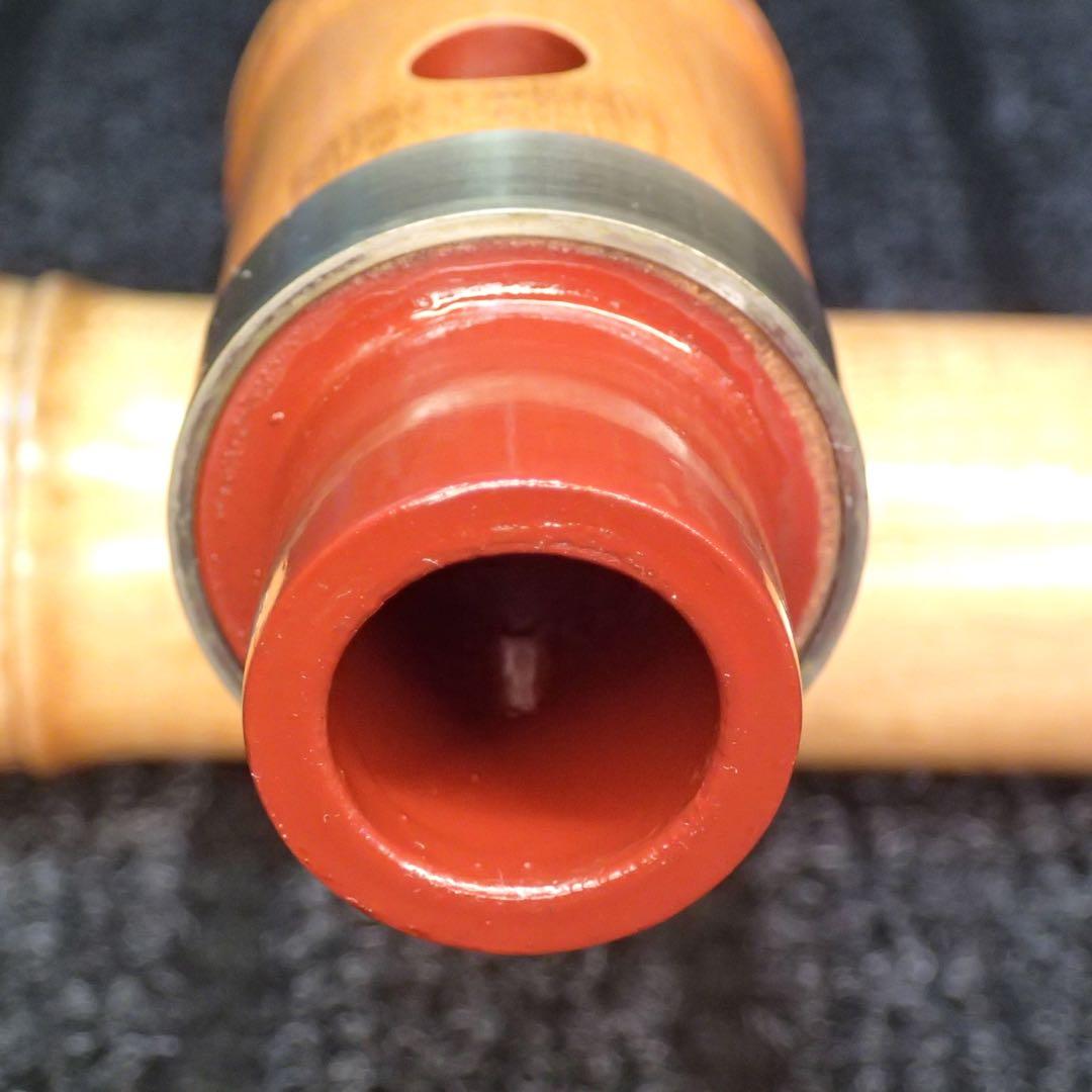 尺八 銘木尺八 琴風尺八 和田謹製 一尺八寸管