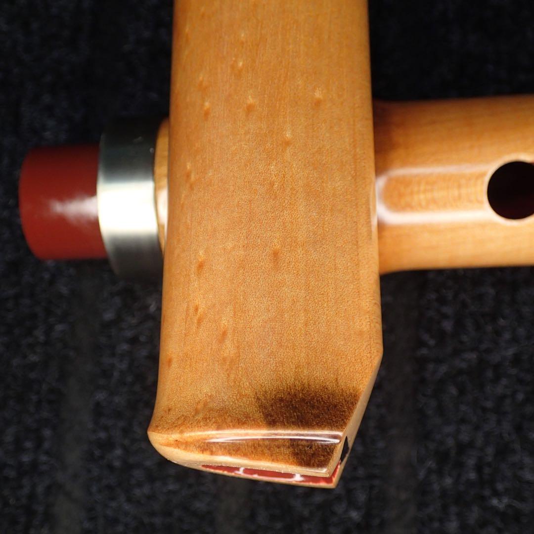 尺八 銘木尺八 琴風尺八 和田謹製 一尺八寸管