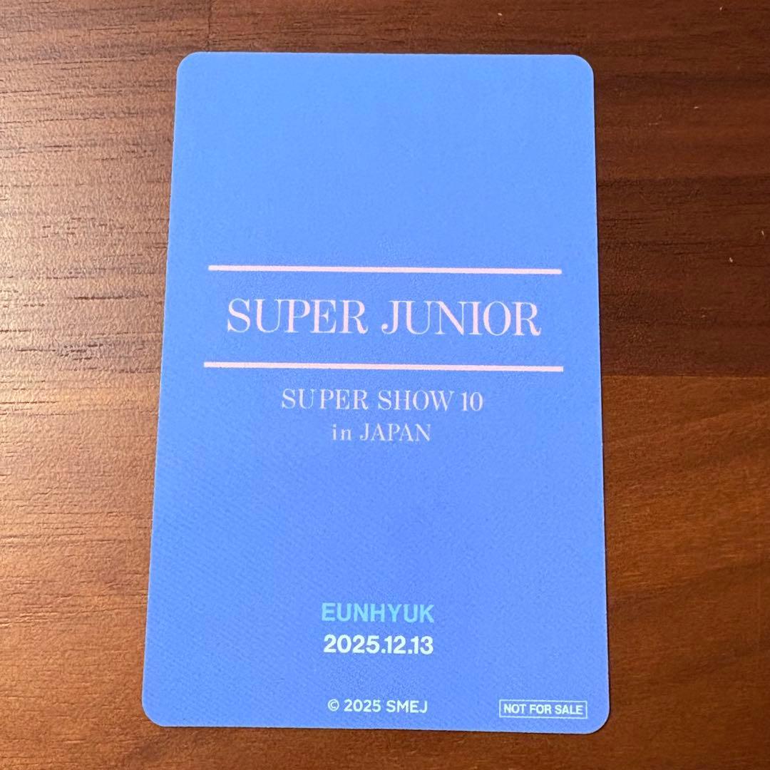 SUPERJUNIOR SS10 ウニョク アプグレ トレカ 愛知 12/13