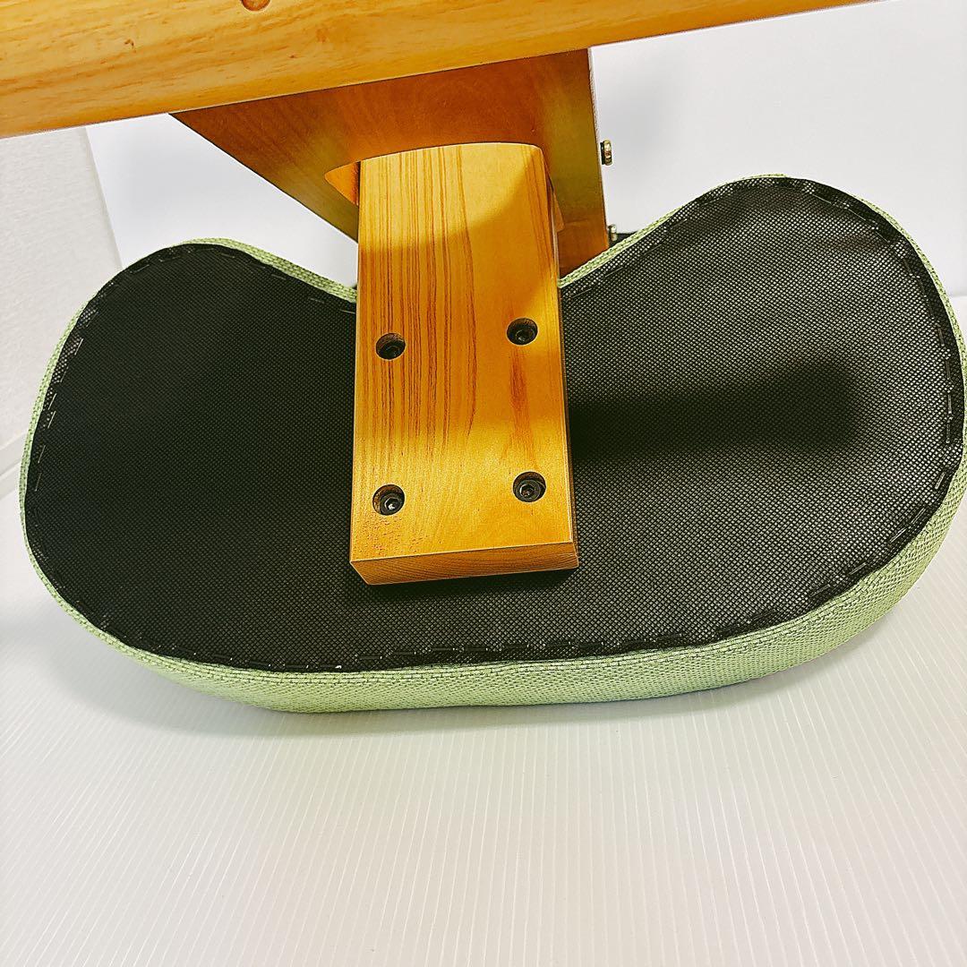 【極美品】 補助クッション付 宮武製作所 プロポーションチェア ライム