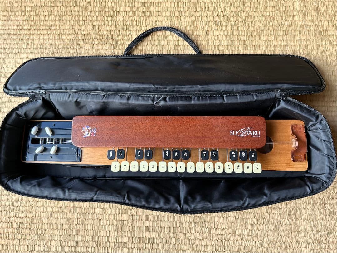 大正琴 ライリッシュ LYRISH SUBARU スバル ケース付き
