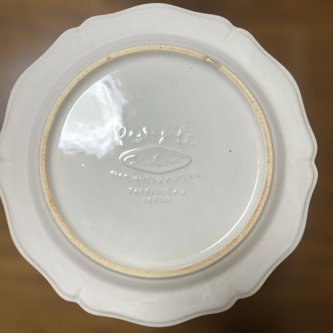 スタジオＭ　　　　　　　　　パイレーツ 花柄 大皿 日本製　2枚セット　廃盤商品