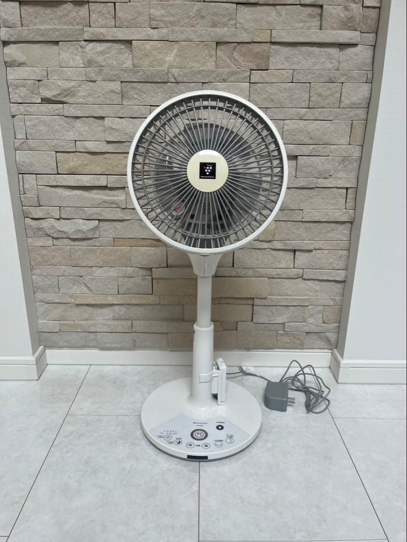 【動作良好】SHARP シャープ 扇風機 プラズマクラスター PJ-G2DS-W
