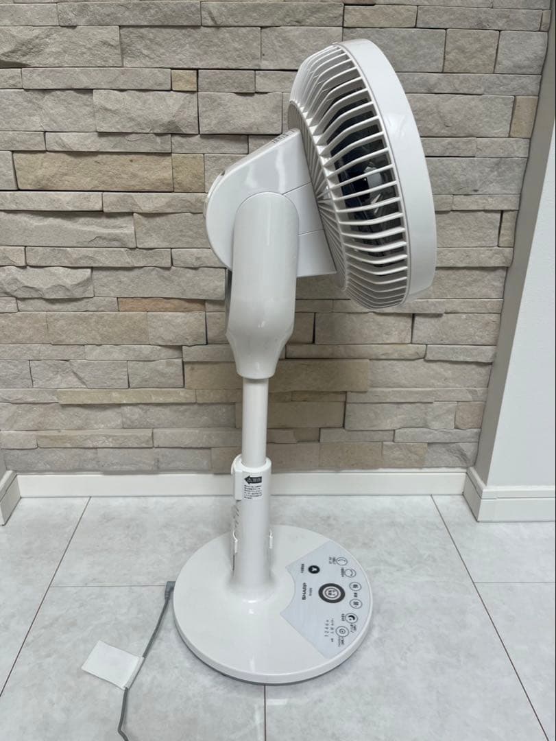 【動作良好】SHARP シャープ 扇風機 プラズマクラスター PJ-G2DS-W