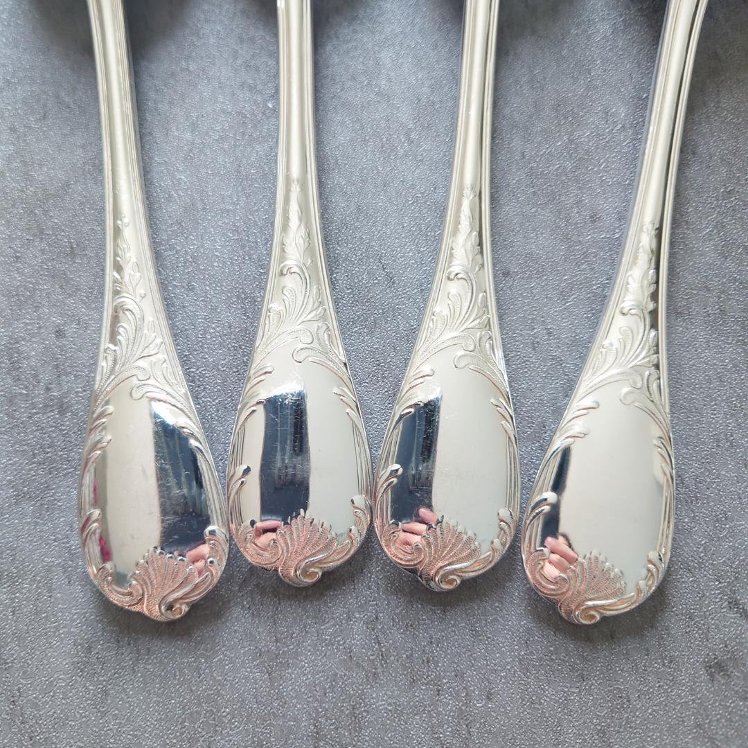 希少 クリストフル マルリー スタンダードスプーン 4点