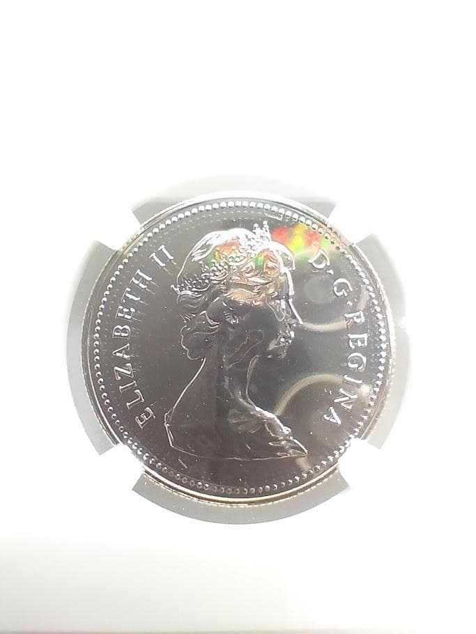NGC MS67 1981年カナダ50セントハーフドル未流通