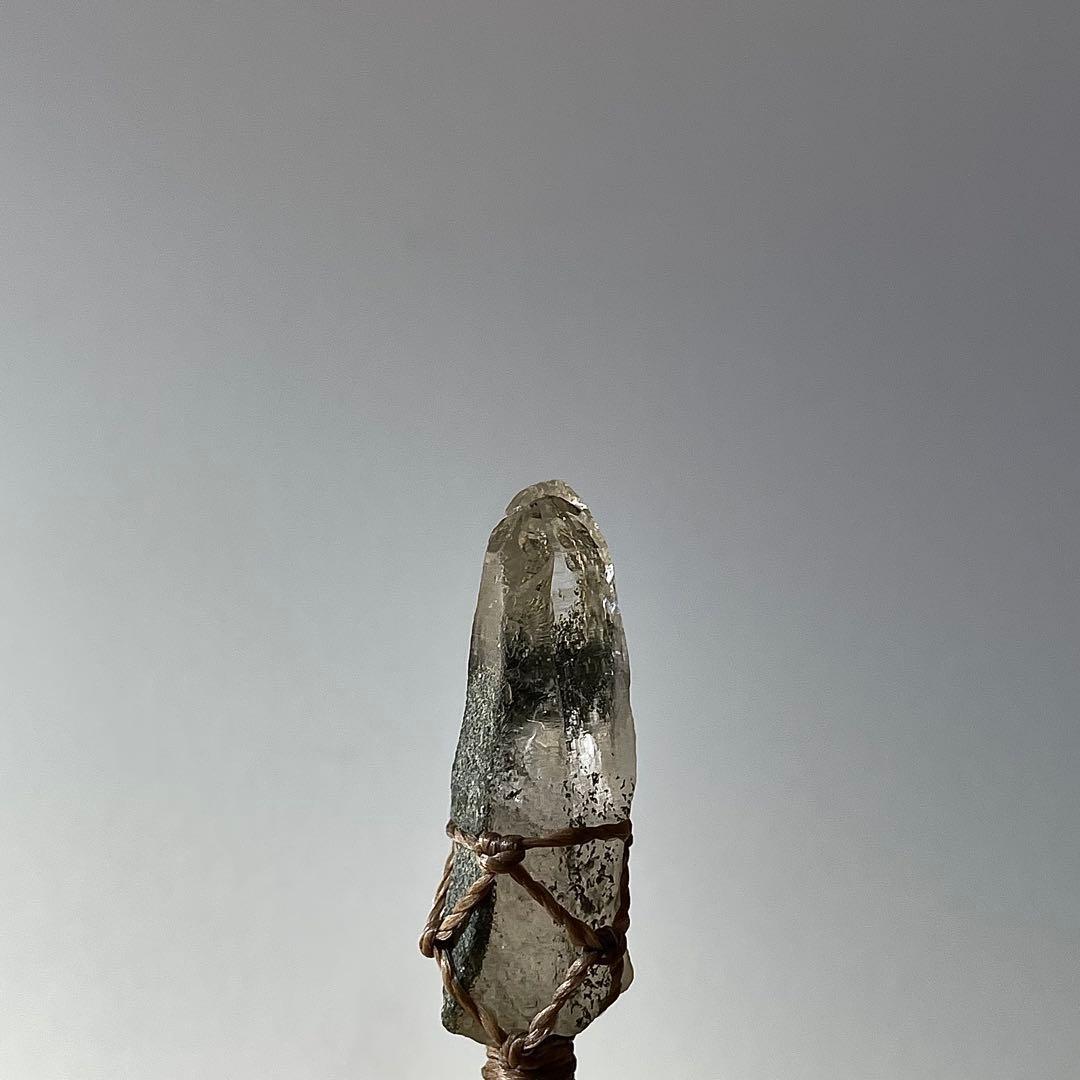 ヒマラヤ水晶 ガネッシュヒマール ＊ マクラメペンダント ネックレス 41