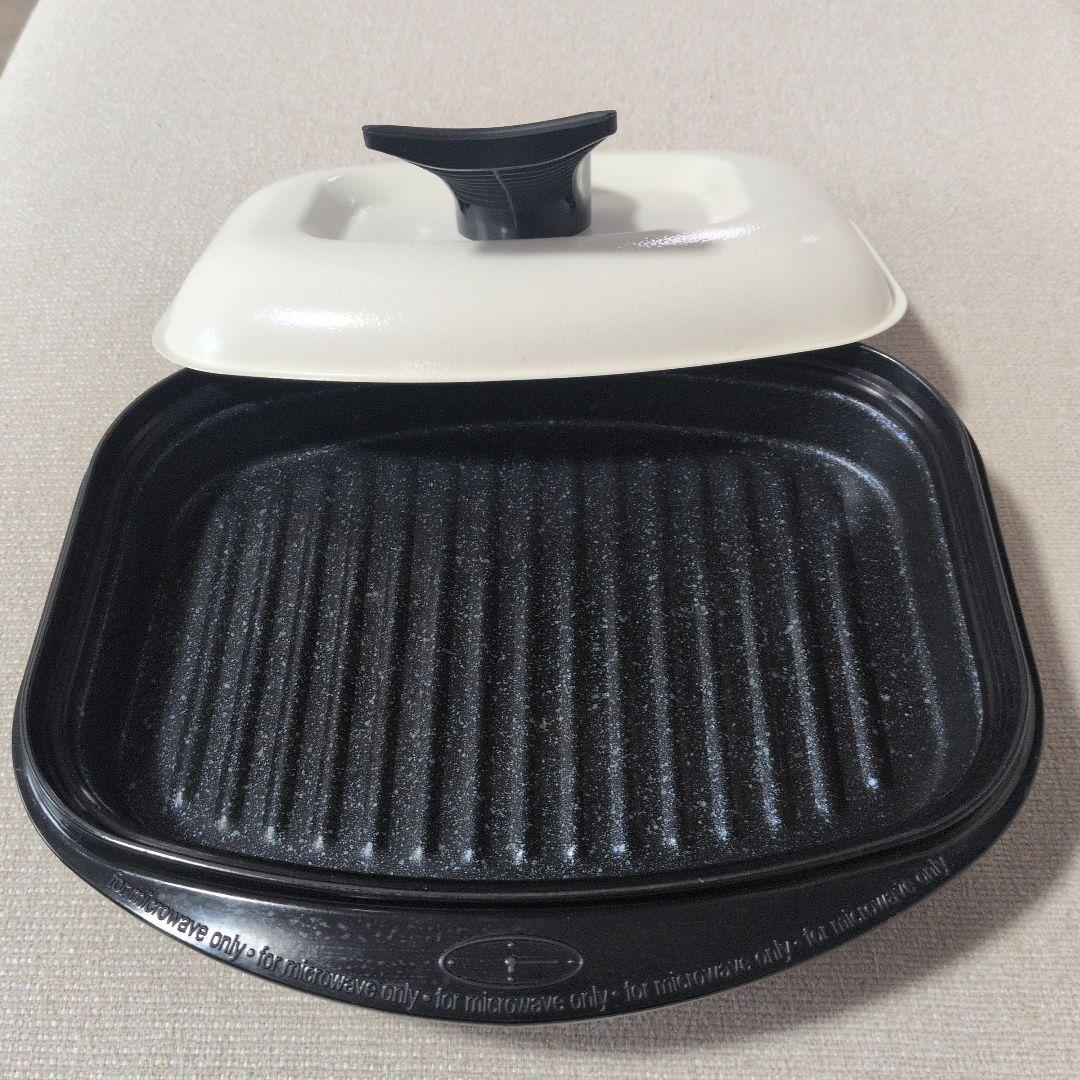 電子レンジ専用調理器　レンジメートプログランデ　ブラック