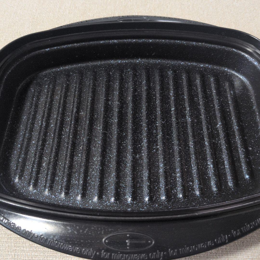 電子レンジ専用調理器　レンジメートプログランデ　ブラック