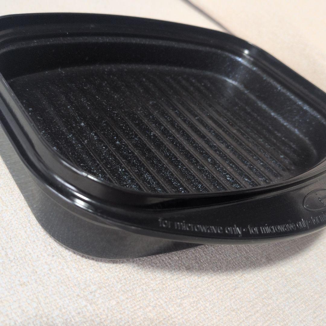 電子レンジ専用調理器　レンジメートプログランデ　ブラック