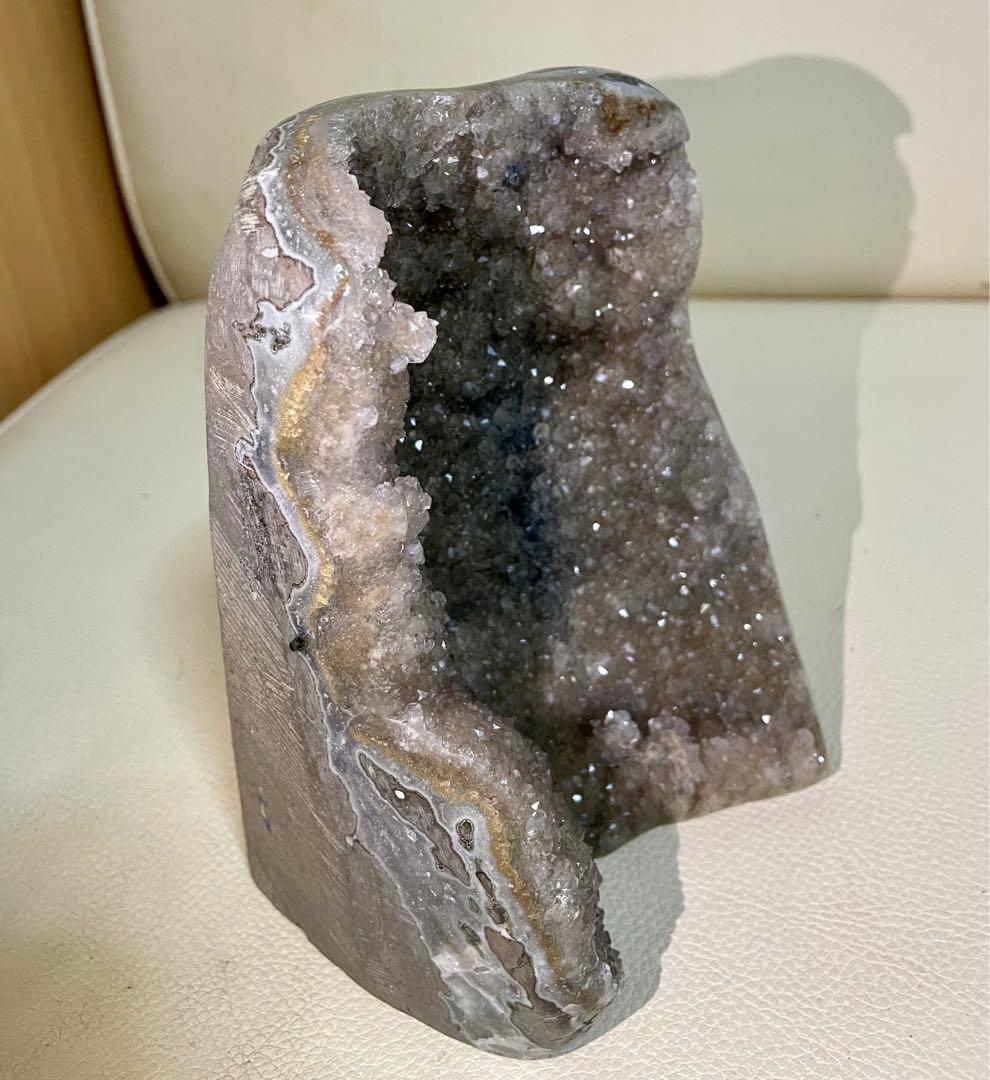 ベージュアメジスト クリスタルドーム パワーストーン 浄化 幸運 約1.7キロ