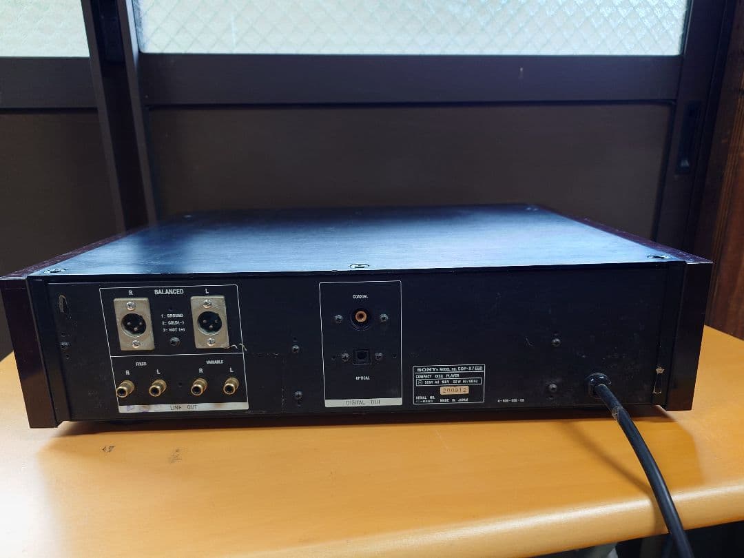 SONY CDプレーヤー CDP-X7 ESD