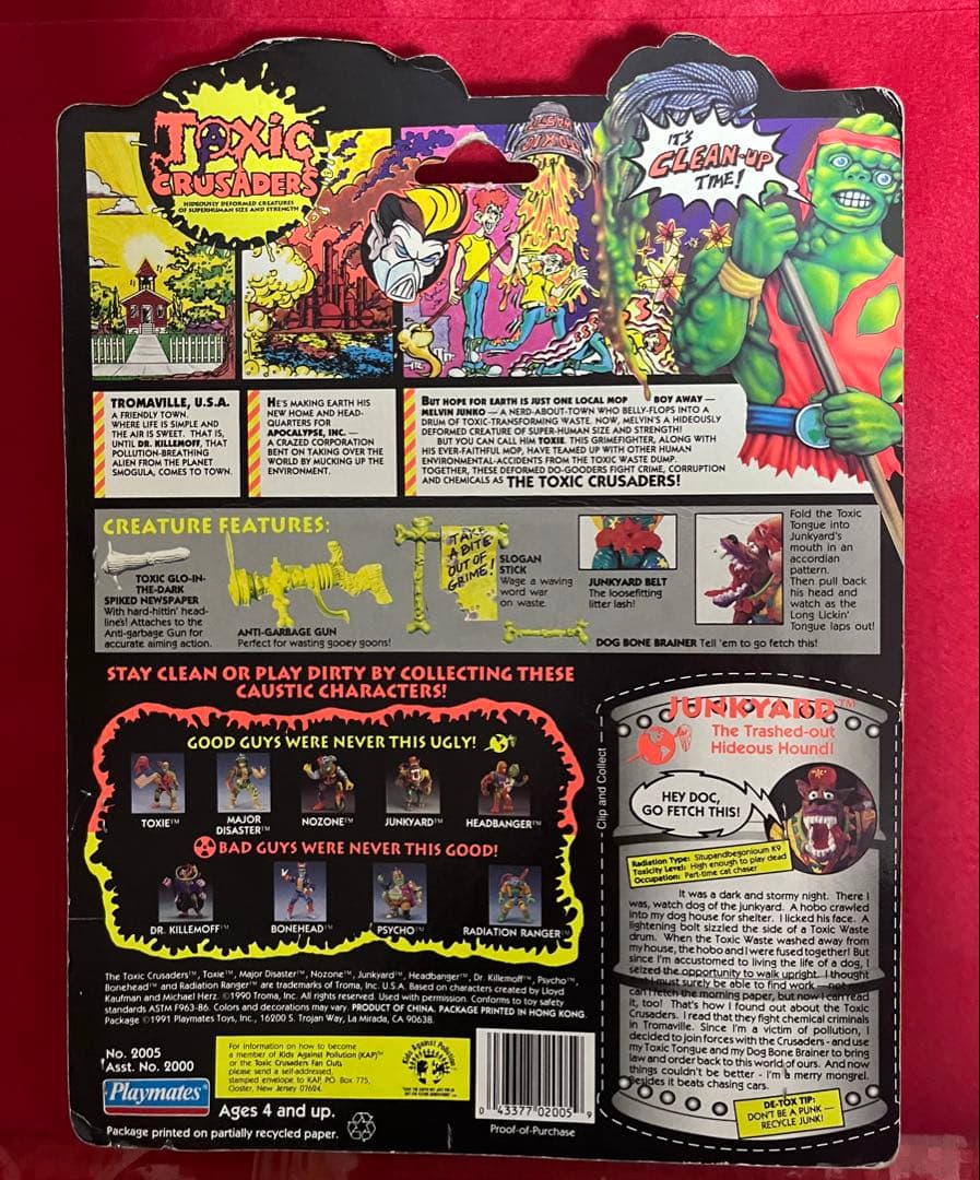 オリジナル TOXIC CRUSADERS ジャンクヤード 1991年製