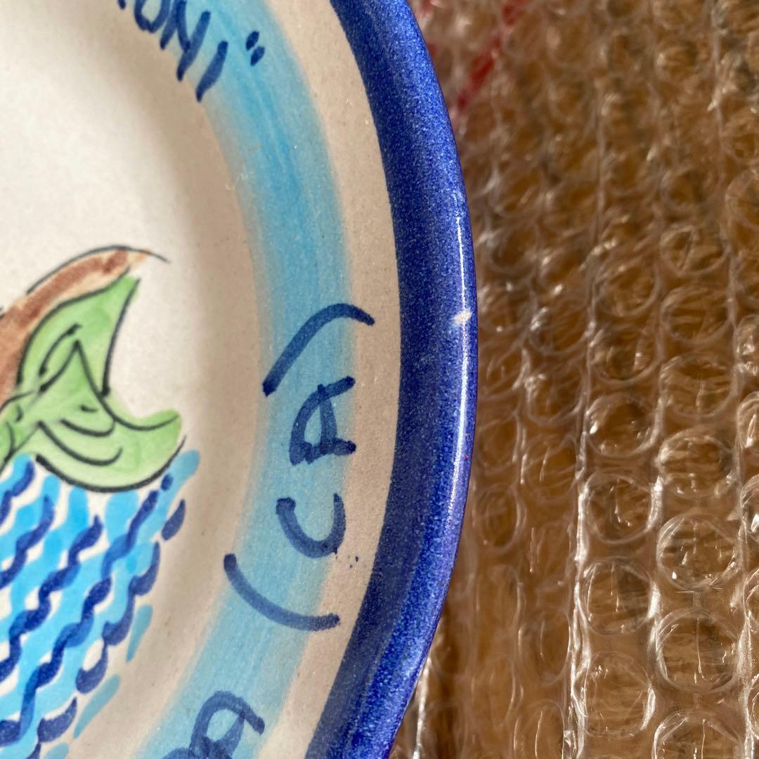 ブオンリコルド　イタリア製絵皿　1995 カポテッラ　サルディニア