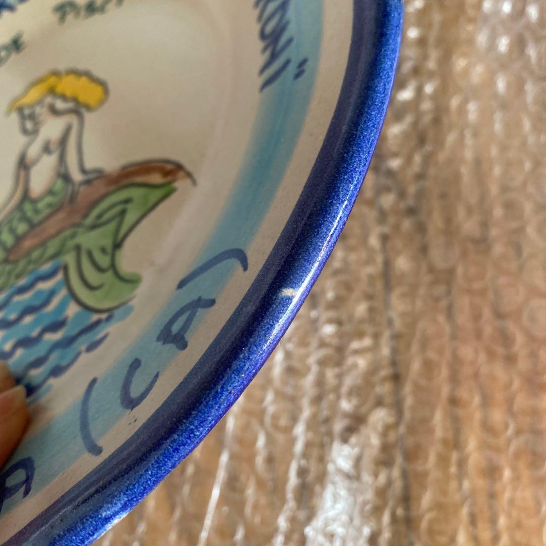 ブオンリコルド　イタリア製絵皿　1995 カポテッラ　サルディニア