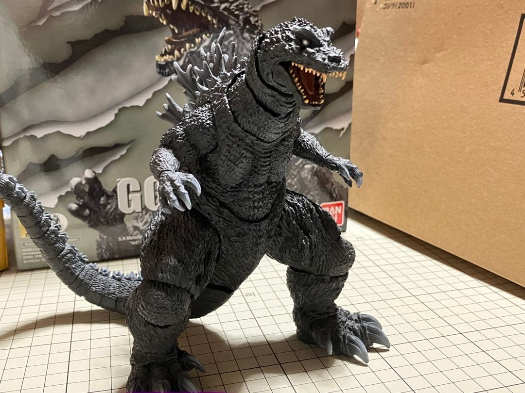 S.H.MonsterArts ゴジラ(2001）GMK大怪獣総攻撃