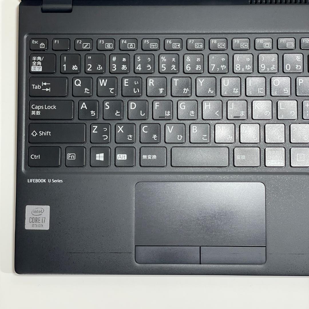 第10世代i7 富士通 U9310 ノートPC メモリ16GB office