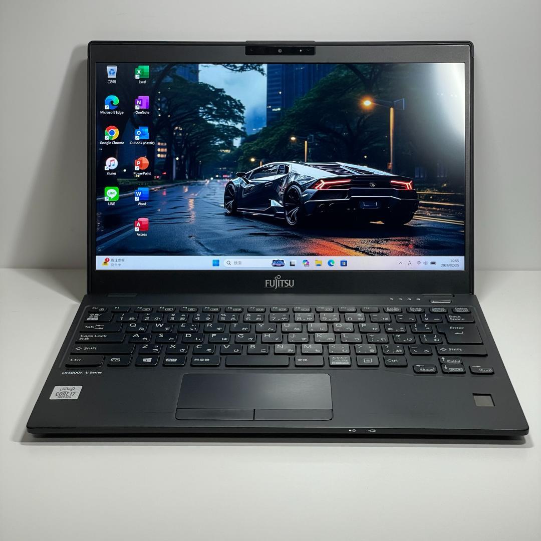 第10世代i7 富士通 U9310 ノートPC メモリ16GB office