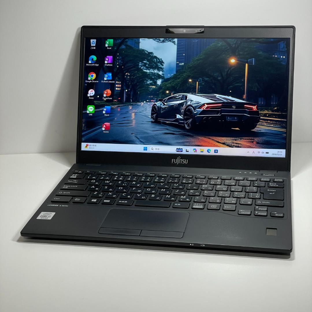 第10世代i7 富士通 U9310 ノートPC メモリ16GB office