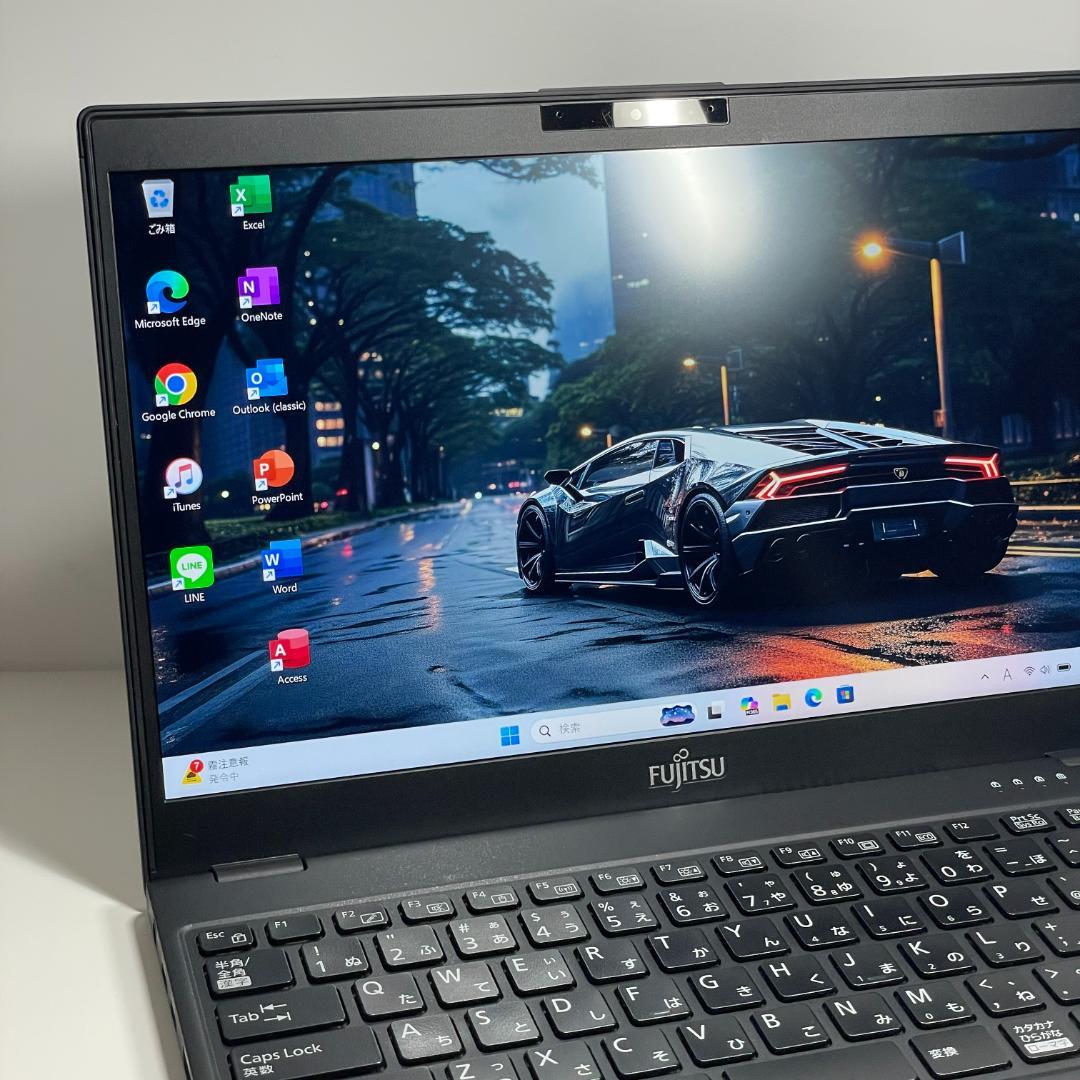第10世代i7 富士通 U9310 ノートPC メモリ16GB office