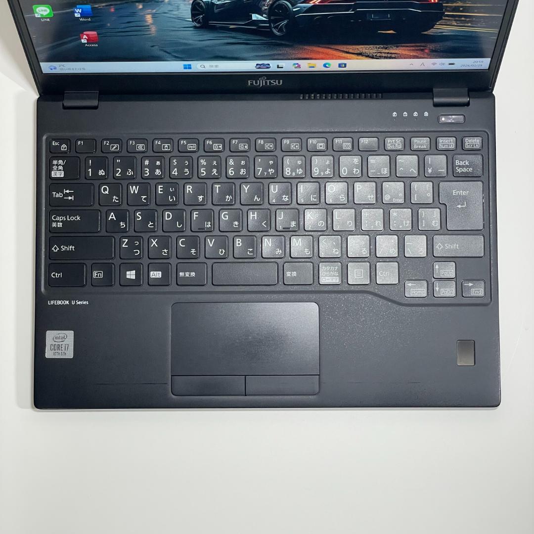 第10世代i7 富士通 U9310 ノートPC メモリ16GB office