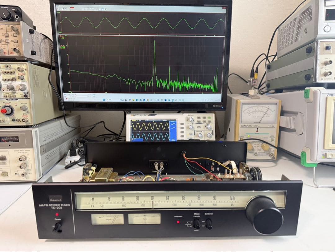 『美品』SANSUI TU-207 FM/AMチューナー