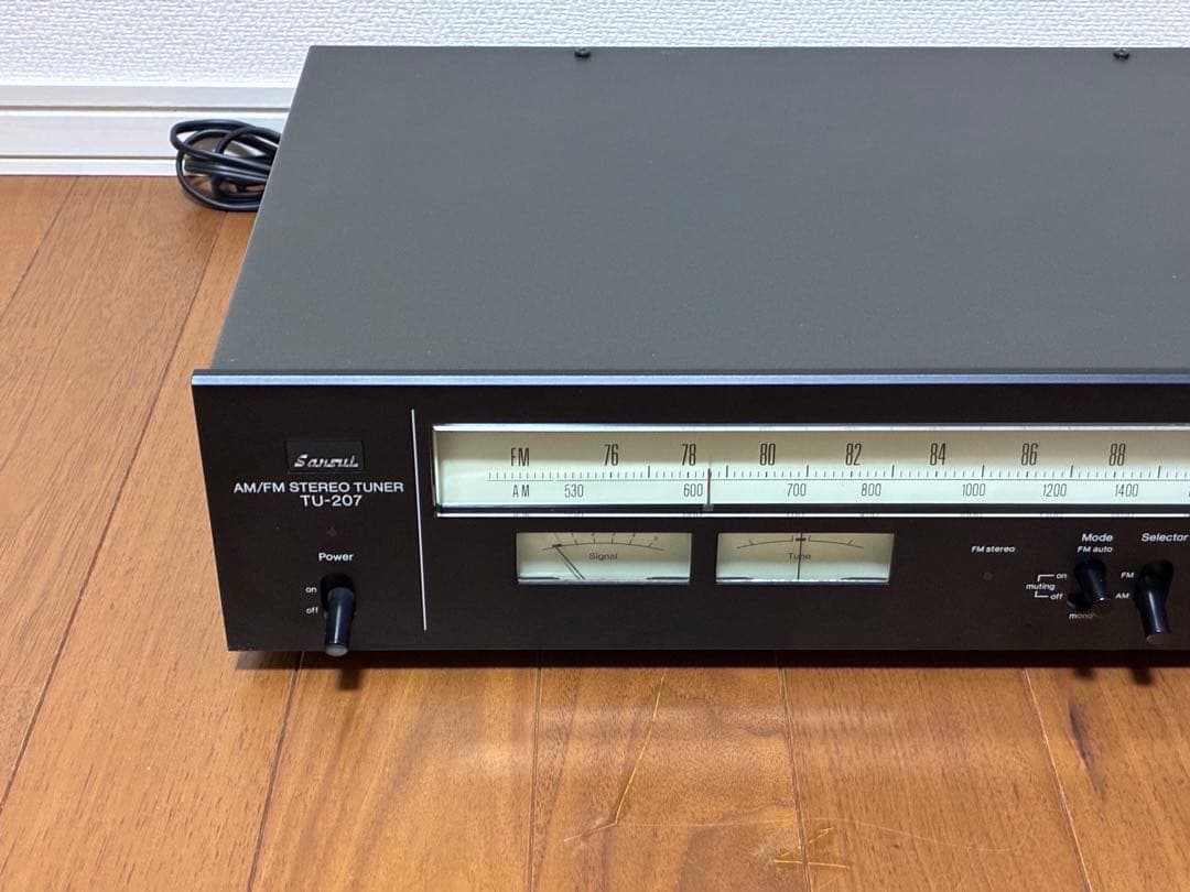 『美品』SANSUI TU-207 FM/AMチューナー