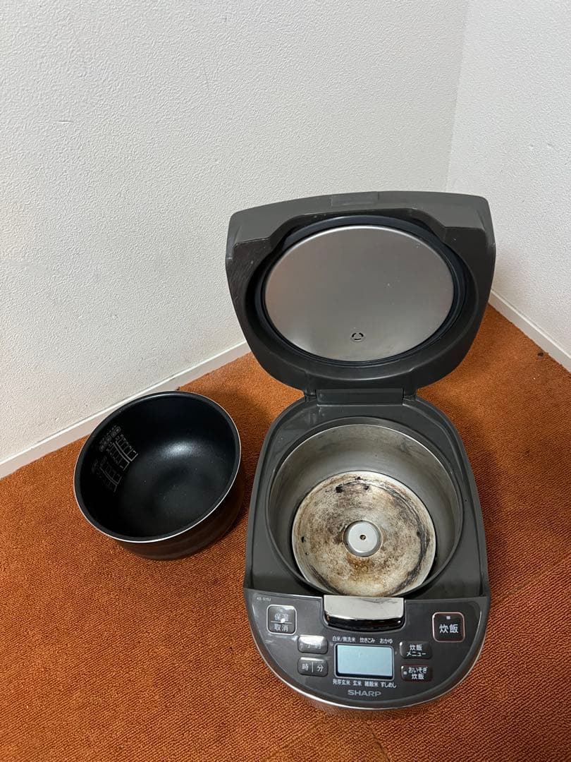 SHARP 2021年製 炊飯器 KS-S10J シルバー