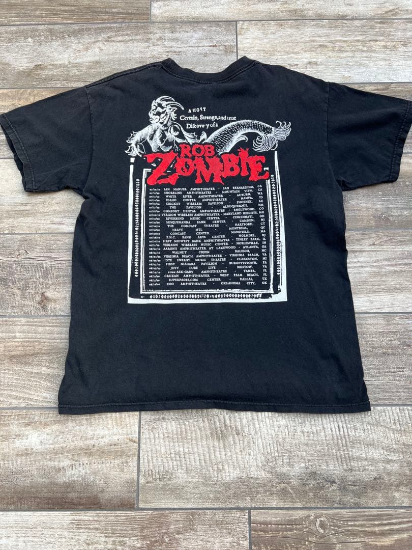 Y2K ロブゾンビ　Tシャツ　ROB ZOMBIE 両面　2010 ツアー