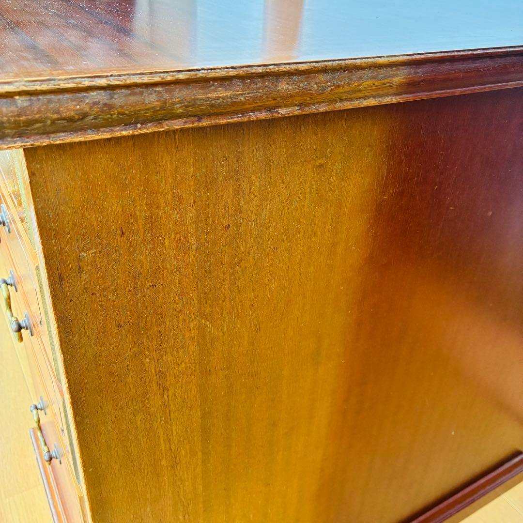 maruni マルニ木工 地中海シリーズ ビンテージ デスク 書斎机