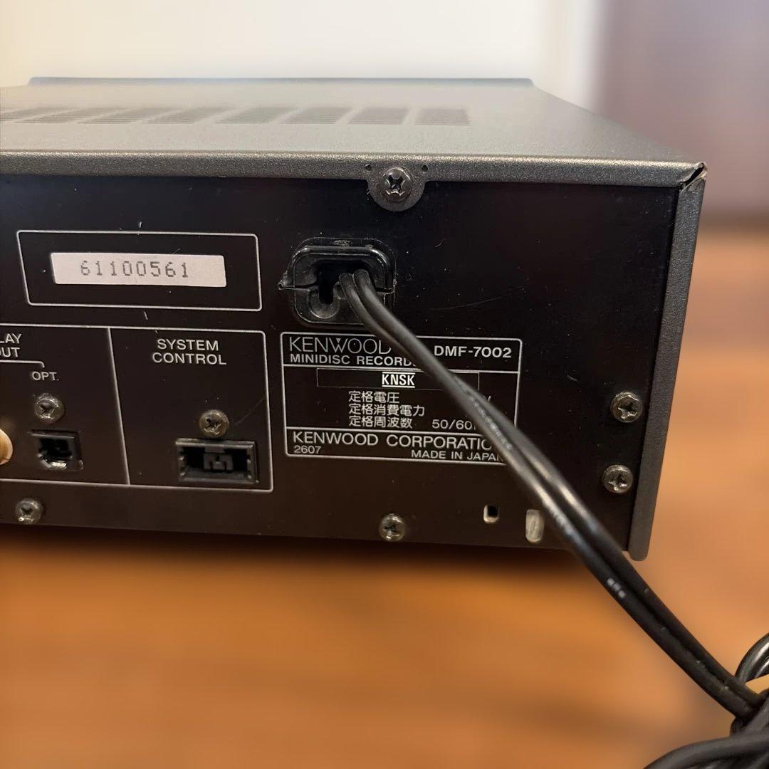KENWOOD ケンウッド DMF-7002 ステレオミニディスクレコーダー