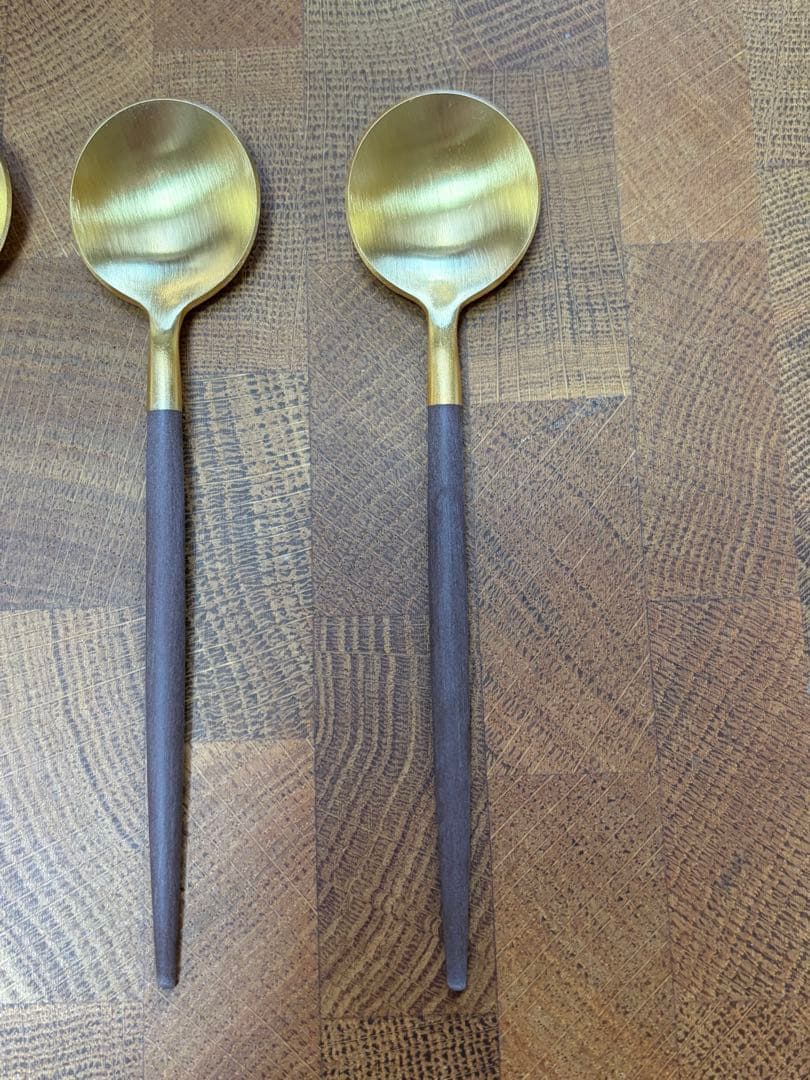 cutipol クチポールブラウンゴールド　コーヒースプーン6本