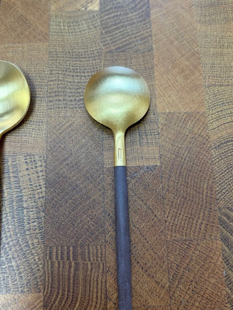 cutipol クチポールブラウンゴールド　コーヒースプーン6本