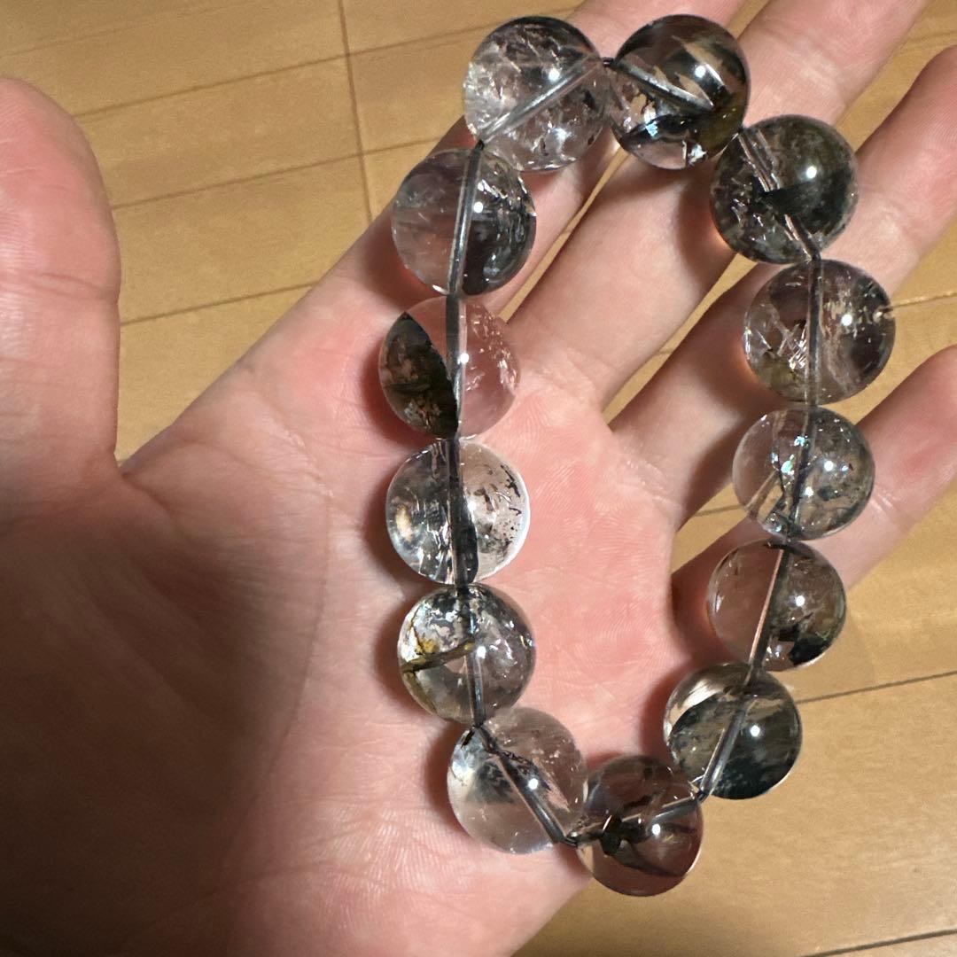 天然石ブレスレット 高級　綺麗　大丸