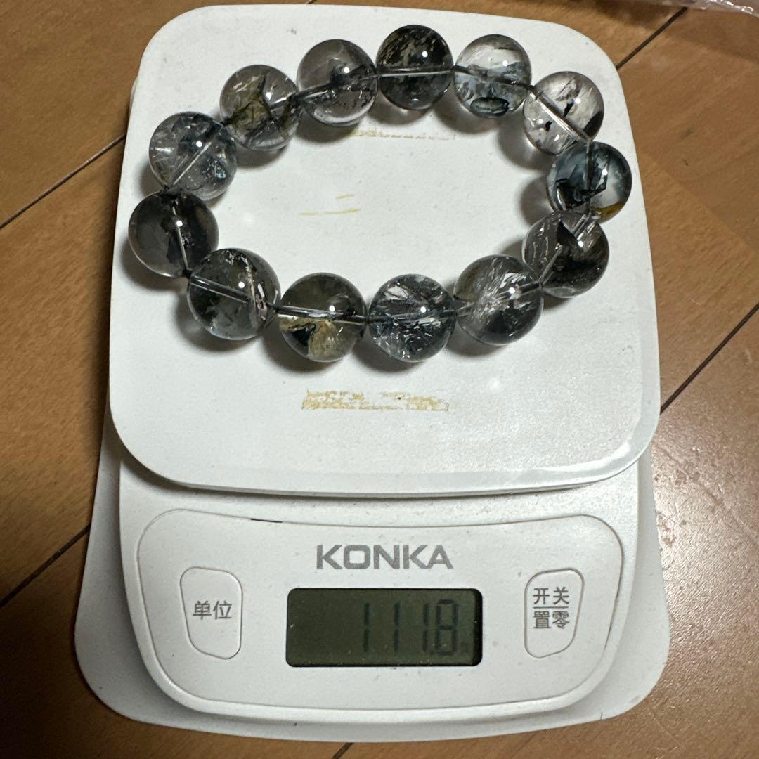 天然石ブレスレット 高級　綺麗　大丸