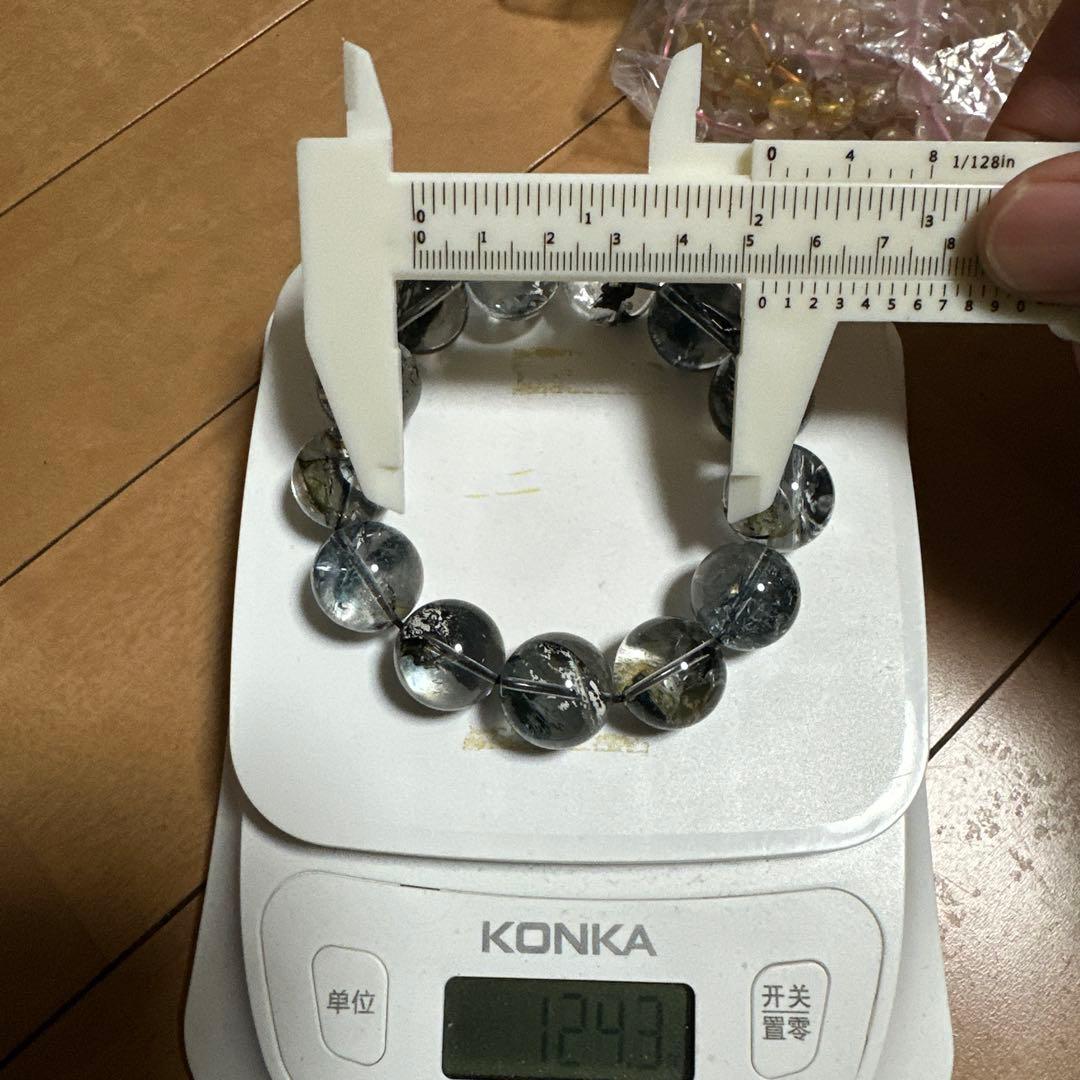 天然石ブレスレット 高級　綺麗　大丸