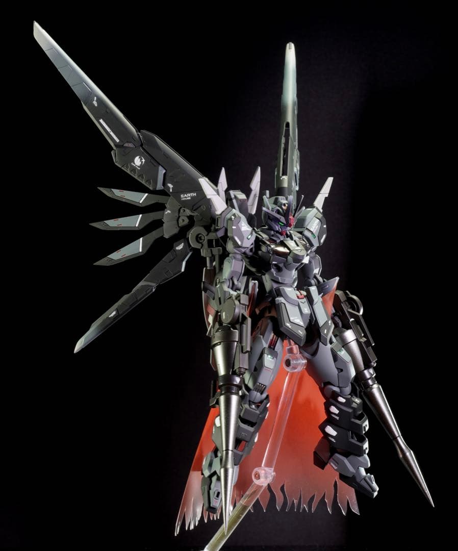 HG　ガンダムエアリアルファントムカスタム　全塗装・完成品
