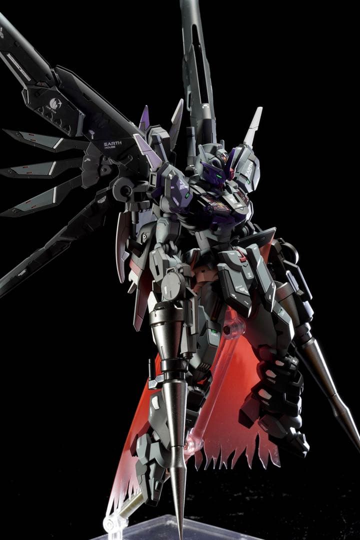 HG　ガンダムエアリアルファントムカスタム　全塗装・完成品